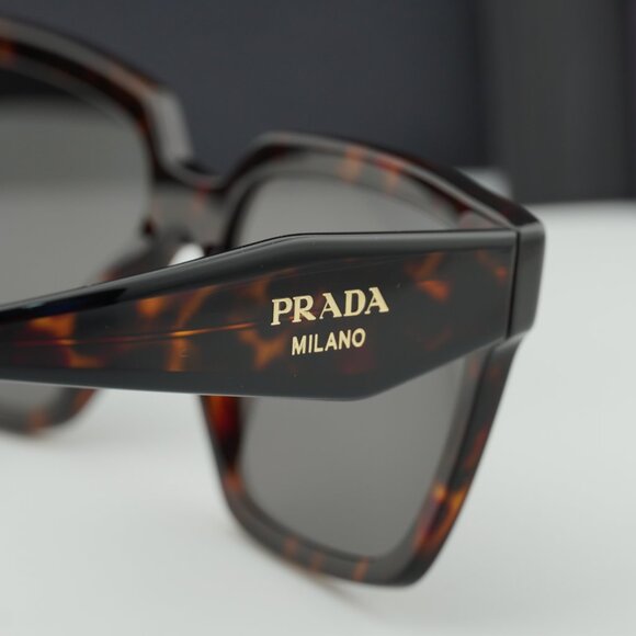 Prada PR24ZS 17N40L Square Sunglasses - Root Tortoise/Dark Grey main image 9